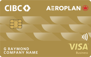 CIBC Aeroplan Visa Business Card from CIBC - VISA credit card with $180.00 annual fee