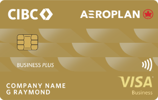 CIBC Aeroplan Visa Business Plus Card from CIBC - VISA credit card with $120.00 annual fee