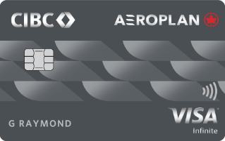CIBC Aeroplan Visa Infinite Card from CIBC - VISA credit card with $139.00 annual fee