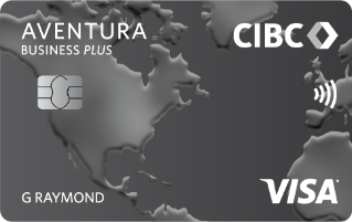CIBC Aventura Visa Card for Business Plus from CIBC - VISA credit card with $120.00 annual fee