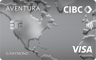 CIBC Aventura Visa Card for Students from CIBC - VISA credit card with no annual fee