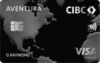 CIBC Aventura Visa Infinite Card from CIBC - VISA credit card with $139.00 annual fee