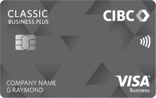 CIBC Corporate Classic Plus Visa Card from CIBC - VISA credit card with $20.00 annual fee