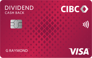 CIBC Dividend Visa Card from CIBC - VISA credit card with no annual fee