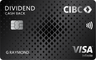 CIBC Dividend Visa Infinite Card from CIBC - VISA credit card with $120.00 annual fee