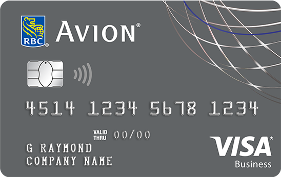 RBC Avion Visa Business from RBC - VISA credit card with $120.00 annual fee