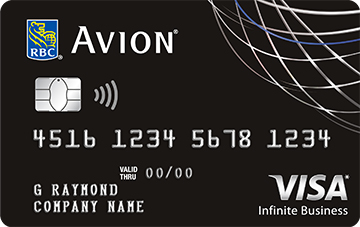 RBC Avion Visa Infinite Business from RBC - VISA credit card with $175.00 annual fee
