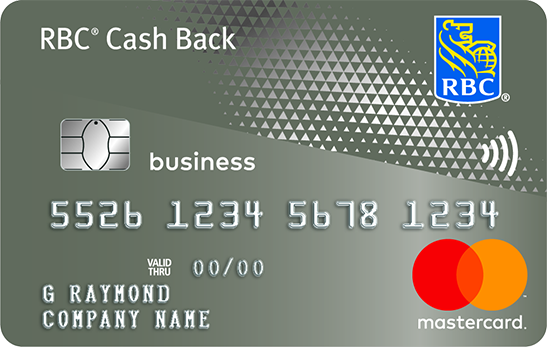 RBC Business Cash Back Mastercard from RBC - MASTERCARD credit card with no annual fee