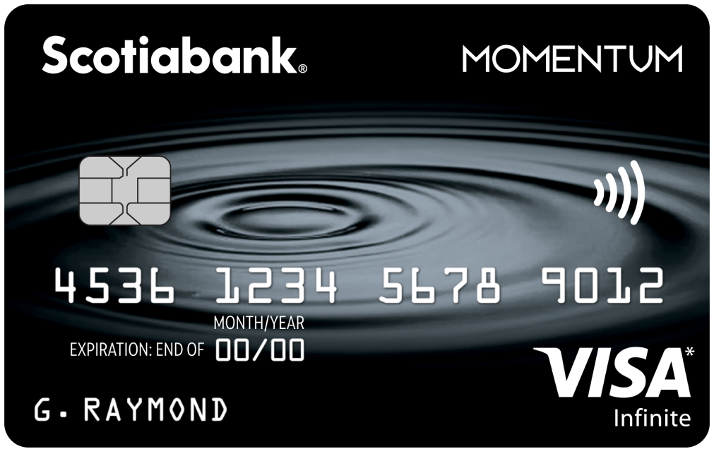 Scotia Momentum Visa Infinite Card from Scotiabank - VISA credit card with $120.00 annual fee
