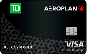 TD Aeroplan Visa Infinite Privilege Credit Card from TD Bank - VISA credit card with $599.00 annual fee