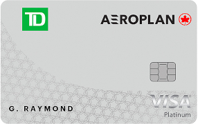 TD Aeroplan Visa Platinum Credit Card from TD Bank - VISA credit card with $89.00 annual fee