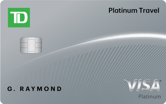 TD Platinum Travel Visa Card from TD Bank - VISA credit card with $370.00 annual fee