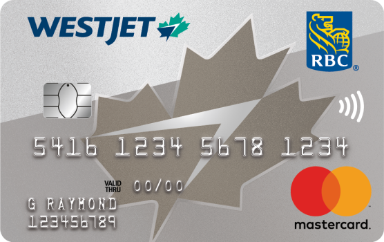 WestJet RBC Mastercard from RBC - MASTERCARD credit card with $39.00 annual fee