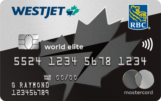 WestJet RBC World Elite Mastercard from RBC - MASTERCARD credit card with $119.00 annual fee